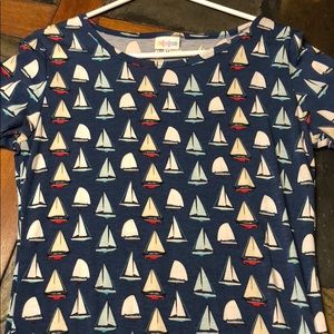 Unicorn sailboat Julia Dress